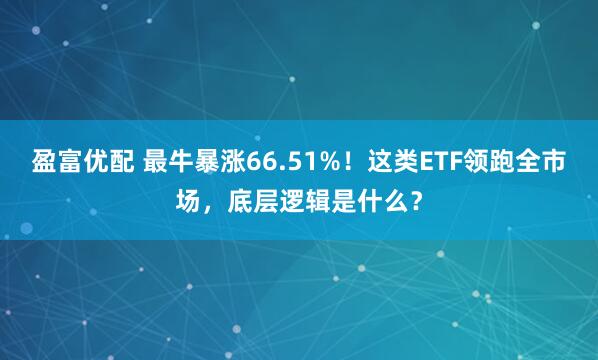 盈富优配 最牛暴涨66.51%！这类ETF领跑全市场，底层逻辑是什么？